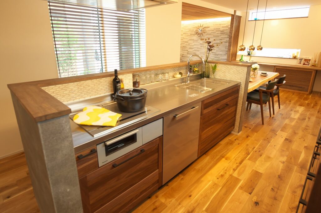 アイランドキッチン