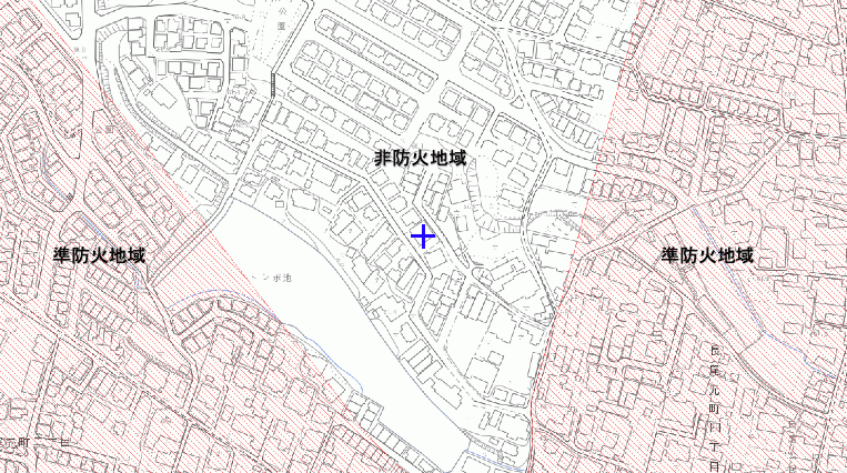 防火地域（非防火地域）と準防火地域
