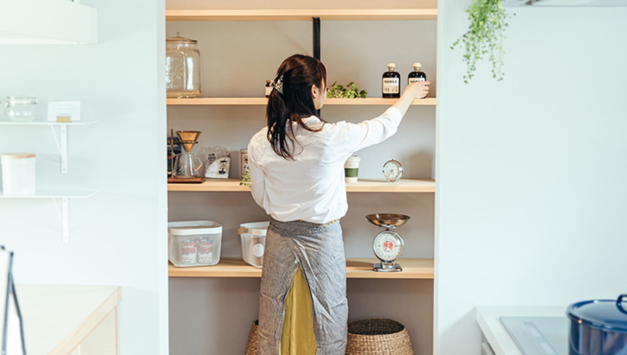 女性住宅収納プランナー提案。家事ラク設計